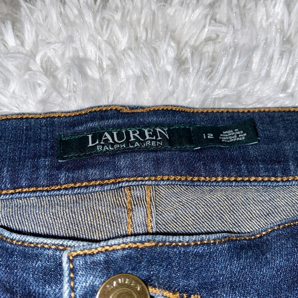 Ralph Lauren Cropped Jeans Excellent Condition Size 12 - Picture 6 of 6